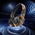 thumbnail image 1 of Wireless Gaming Headphones Bluetooth 5.4 - Over-Ear Foldable Headset with 30H Playtime, Low Latency Mode for /Xbox/PC/Sports/Gym (Brown), 1 of 6