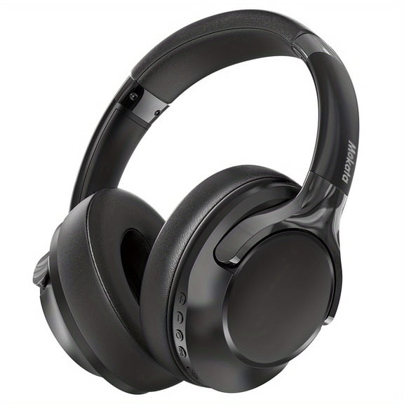 Wireless Gaming Headset with Noise Cancelling Mic, 68H Playtime, Low-Latency, Fast Charging, Foldable Over-Ear Design, Deep Bass for PC, PS5, Mobile, Office, Travel & Streaming - Pastel Colors