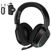 Wireless Gaming Headset for Xbox One,Xbox Series X|S, PS4, PS5,PC, Mac, Switch,Bluetooth 5.4,Xbox Headset with Noise Canceling Mic,Over Ear Gaming Headphone,3D Surround Sound,Black