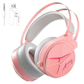 Wireless Gaming Headset for PS5 PS4 Nintendo Switch PC - 2.4GHz & Bluetooth 5.3 Gaming Headphone with Noise-Canceling Microphone & 7.1 Surround Sound