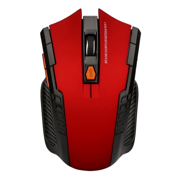 Wireless Gaming Mouse 2.4ghz with Usb Receiver Comfortable Grip Adjustable Dpi Settings for Pc Laptop Desktop Mac Windows Computer Office Home Work Travel Portable Use
