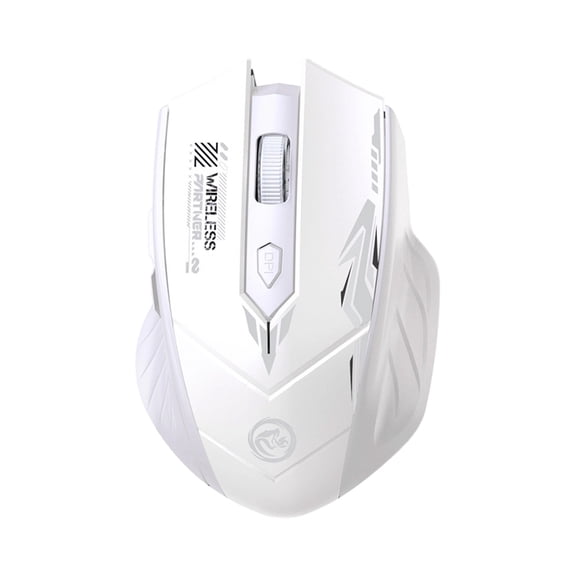 Wireless Gaming Mouse 6-Button Dual Mode Bluetooth 2.4G RGB Lighting 3600DPI Adjustable Type-C Fast Charging Ergonomic Design for PC Laptop Computer Gaming Office Use