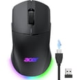 thumbnail image 1 of Wireless Gaming Mouse for Laptop, 24,000 DPI Wired Computer Mouse with 8 Programmable Buttons, Left & Right Hand, Rechargable Gaming Mice, Long Battery Life, RGB Lighting Gamer for PC, Desktop, 1 of 4