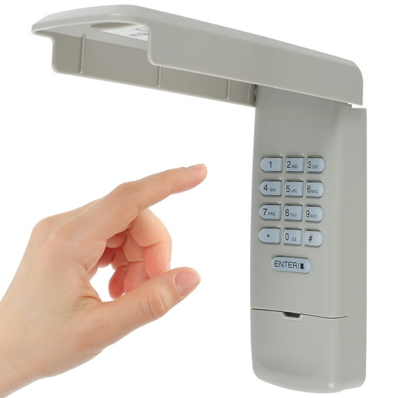 Wireless Garage Door Opener Keypad Compatible for Security+2.0 Opener Keyless Garage Door Keypad Entry System Safe Garage Door Opener Keypad Battery Operated Keyless Entry System