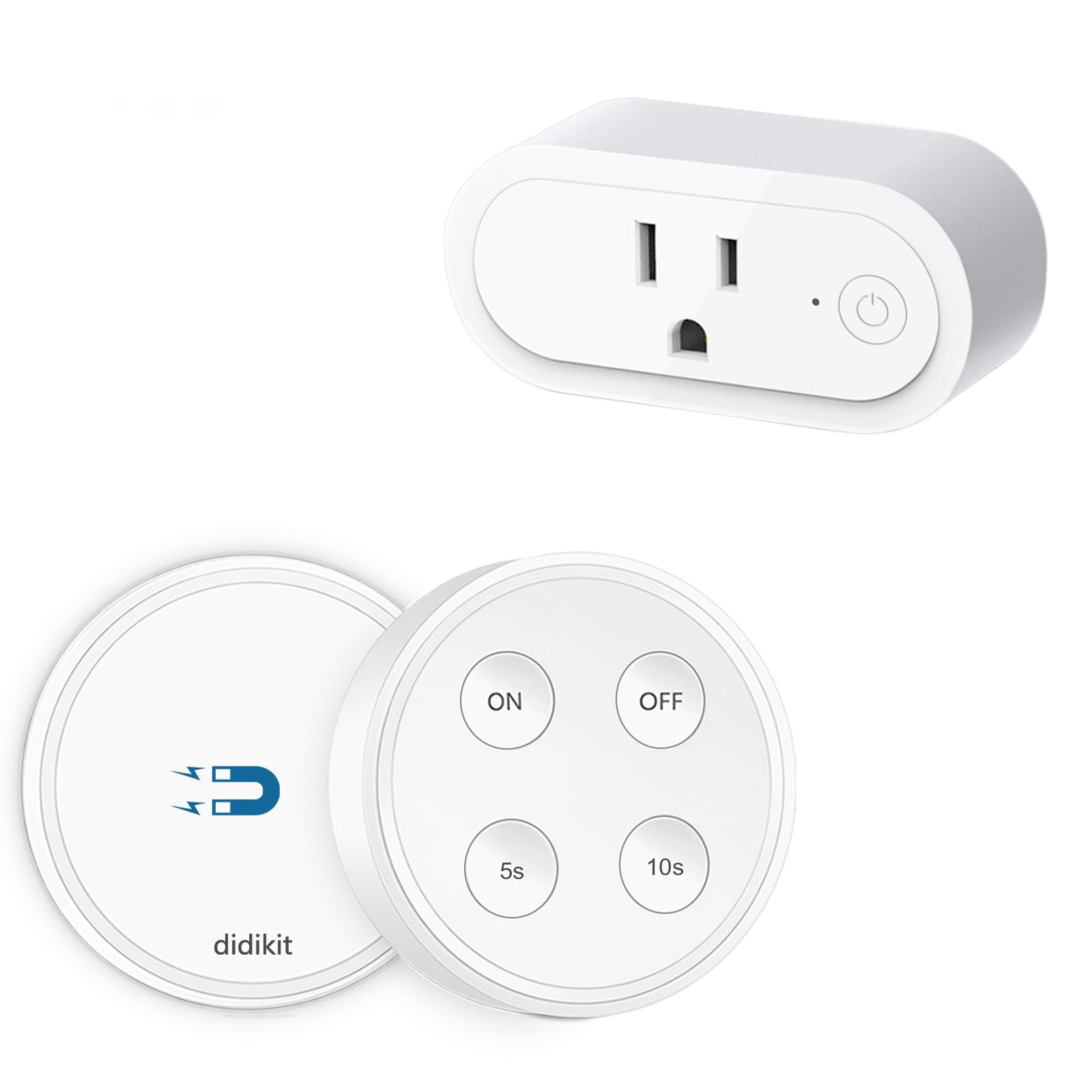 Wireless Garbage Disposal Switch Kit with Timer Remote White 16A/1800W ...