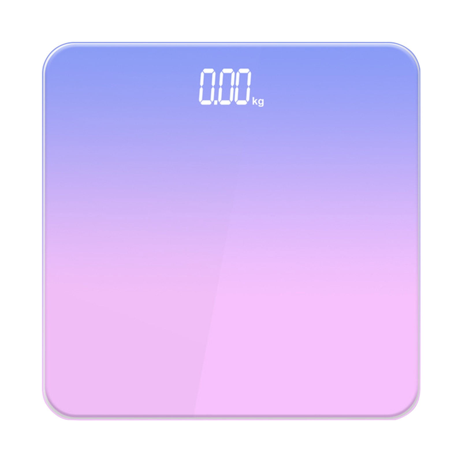 Wireless Gradient Led Bathroom Scale, 300 Lb High-Precision Digital Body Weight Scale, Large Lcd Display, Bluetooth App Sync, Slim Tempered-Glass Platform for Home Gym Fitness, Scale*1