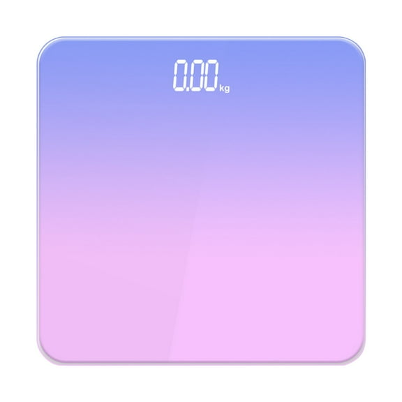 Wireless Gradient Led Bathroom Scale, 300 Lb High-Precision Digital Body Weight Scale, Large Lcd Display, Bluetooth App Sync, Slim Tempered-Glass Platform for Home Gym Fitness, Scale*1
