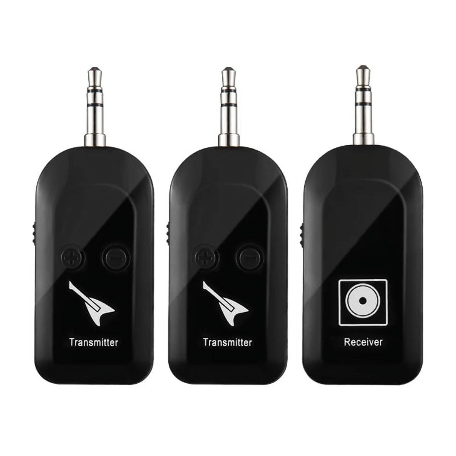 Wireless Guitar System Rechargeable 2.4G Guitar Transmitter Receiver Set Realtime with 6.35mm Adapter MusicAccessories B