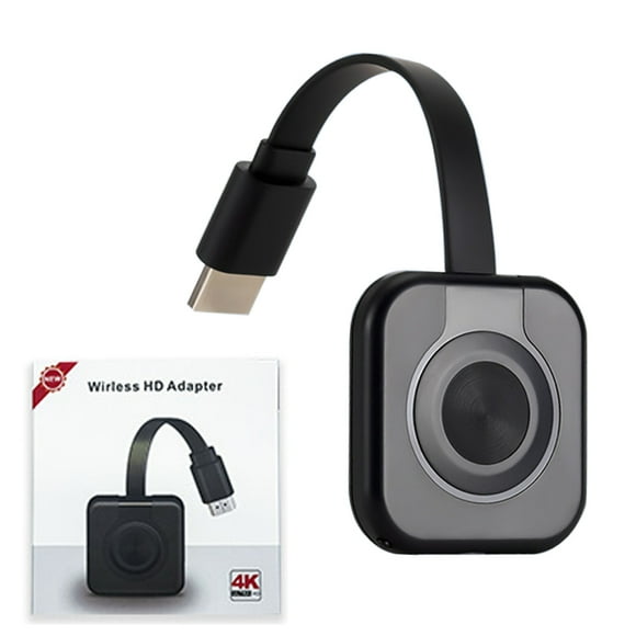 1080P Wireless HD Display Adapter, TV Dongle Adapter Casting Video Receiver for i-Phone/i-Pad/Android/Tablet/Laptop/Windows to HDTV/Monitor/Projector, Support Miracast, AirPlay, DLNA