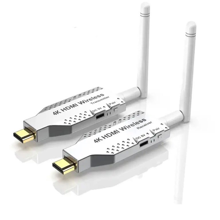 Wireless HDMI Transmitter and Receiver,4K Full HD Wireless HDMI 