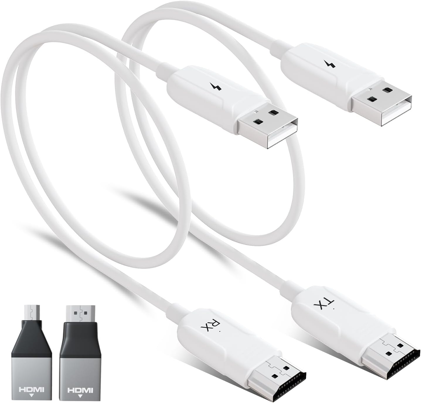 Wireless HDMI Transmitter and Receiver, 50m(165ft) Plug & Play Portable