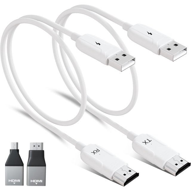 Wireless HDMI Transmitter and Receiver, 50m(165ft) Plug & Play Portable