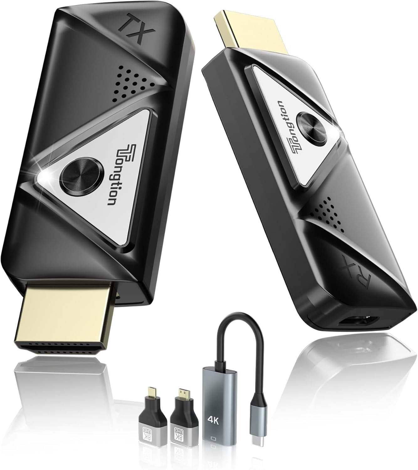 Wireless HDMI Transmitter and Receiver, Plug & Play Portable 2.4G/5G