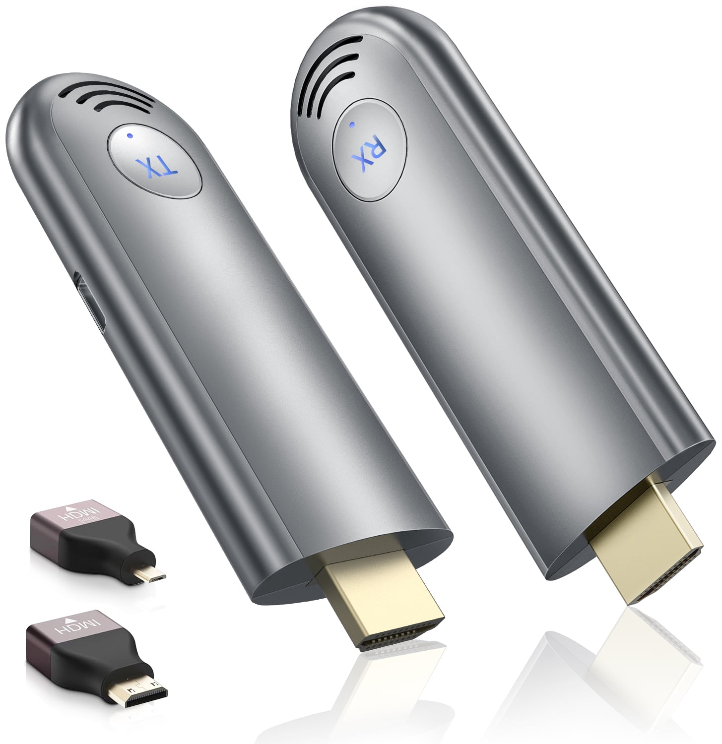 Wireless HDMI Transmitter and Receiver, Plug & Play Portable 2.4G/5G