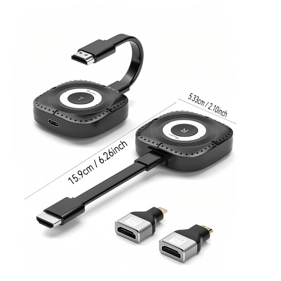 Wireless HDTV Transmitter And Receiver Decode, HDTV Wireless Transmitter And Receiver Native Output Video And Audio To Monitor/TV/