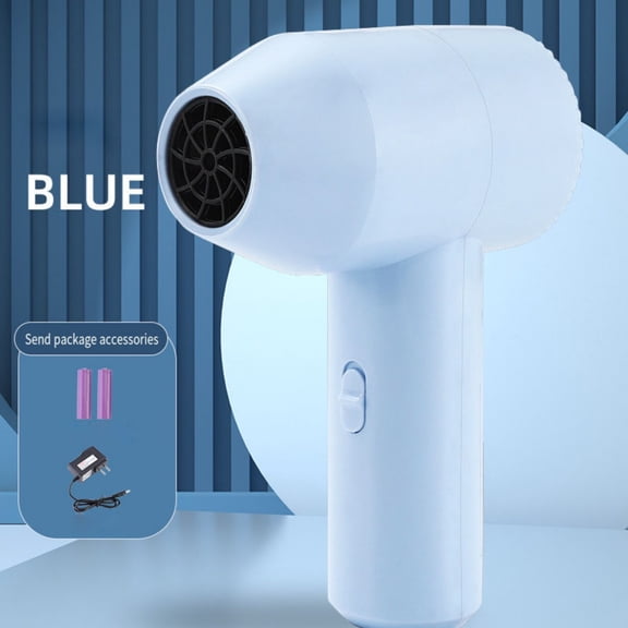 Wireless Hair Dryer, Portable USB Charging Hair Dryer, Quiet Handheld Blow Dryer for Travel, Art Projects, Hair Styling and Home Use