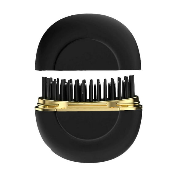 Wireless Hair Straightener Brush | 3 Heat Settings & Negative Ion Technology | 1500Mah Battery for 60+ Minutes Use | Portable Styling Comb for Home & Travel