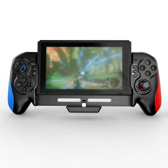 Wireless Handheld Grip Controller for Nintendo Switch Joy-Cons Gamepad-Red Blue