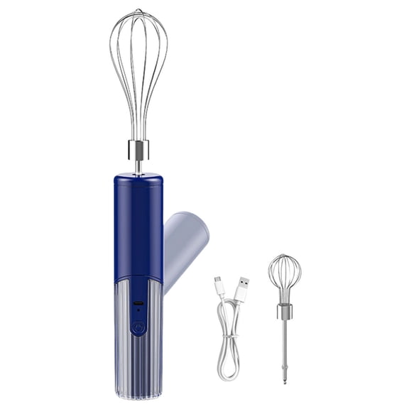 Wireless Handheld Mixer Foldable Stainless Steel Detachable Accessories 3 Speed Setting Mixing Attachments