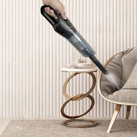 Wireless Handheld Vacuum Cleaner - 36V USB Rechargeable, Lightweight & Powerful for Car, Sofa, Stairs, Hard-to-Reach Corners - Includes Crevice Tool, Long-Lasting Battery, Ergonomic Home Cleaning