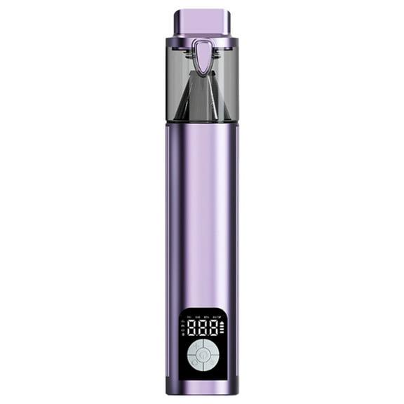 Wireless Handheld Vacuum and Inflator Pump – 70W Powerful Portable Car Vacuum with LED Light, Digital Pressure Display, 6000mAh Battery, Multiple Nozzles