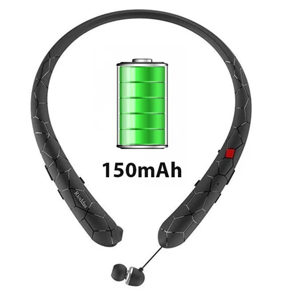 Wireless Headphone Earbuds Sport Neckband Bluetooth Headset HD Stereo Sweatproof