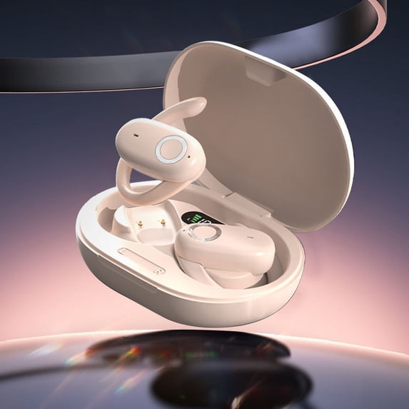Wireless Headphones Bluetooth Comfortable Over-the-Ear Bluetooth Headset With Smart Digital Display High Sound Quality And Extended Battery Life For Use on Clearance