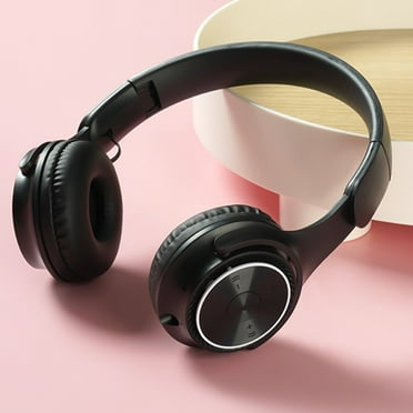 Wireless Headphones, Bluetooth Headset Headset Bluetooth 5.0 Foldable Gaming Wireless Headset Macaron Call Headset Black, Headphones Bluetooth Over Ear(Black)