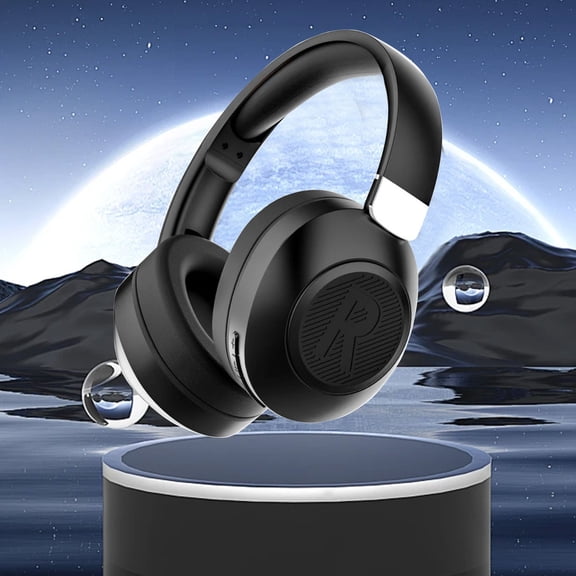 Wireless Headphones Bluetooth Intelligent Noise Reduction Over Ear Wireless Bluetooth Headphones With HD Call Quality HiFi Sound 30 Hours Battery Life And AUX Cable - Perfect For Games on Clearance
