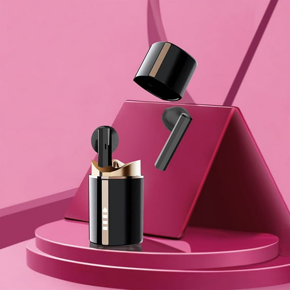 Wireless Headphones Bluetooth Lipstick Wireless Bluetooth Headset Smart Noise Reduction Sports Game Ultra Long Continue To Give Male And Female Couples Fashion High Appearance Level Gift Clearance