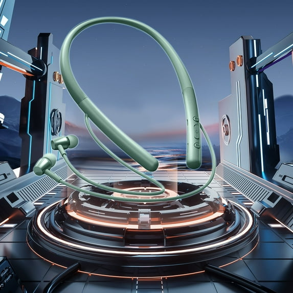 Wireless Headphones Bluetooth New Arrival Wireless In-Ear And Neckband Bluetooth Headphones With Neck Hanging Design And Support For Card Perfect For Sports And Calls on Clearance