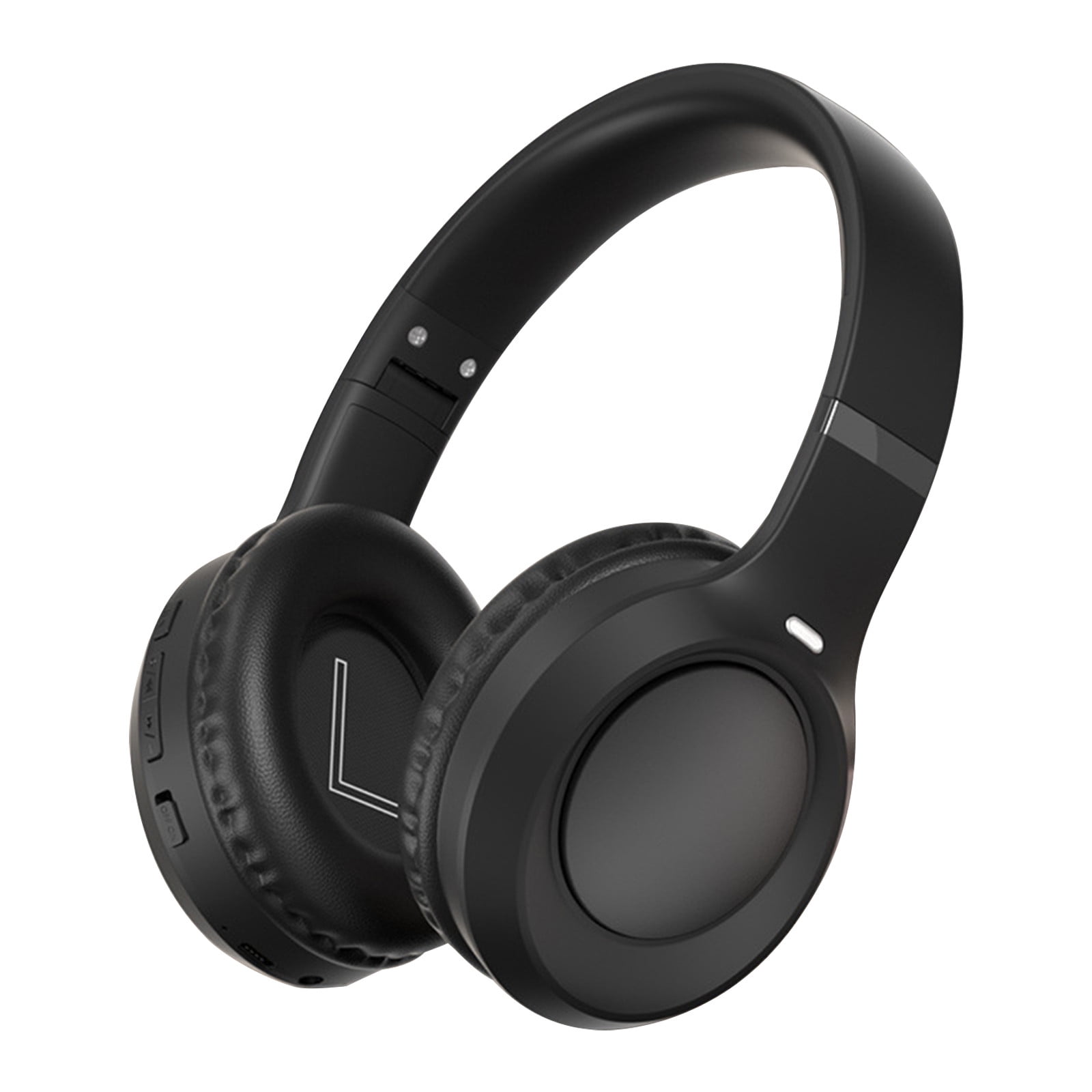 Wireless Headphones Bluetooth On-Ear Headset with Microphone,Black