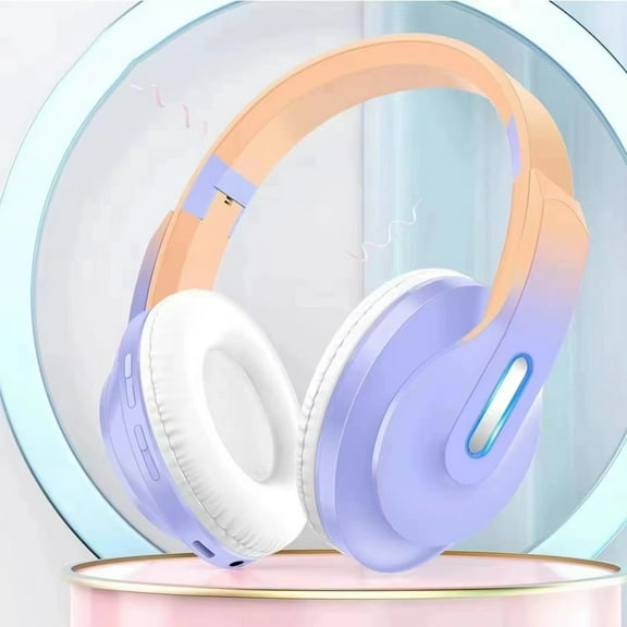 Wireless Headphones Bluetooth Premium Wireless Bluetooth Headset For Gaming And Studying Equipped With Full-Cover Ear Cups And Immersive Surround Sound Technology on Clearance