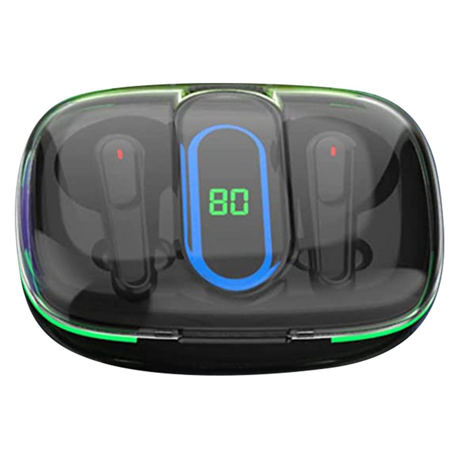 Wireless Headphones In Ear Stereo Earbuds LED Digital Charging Noise