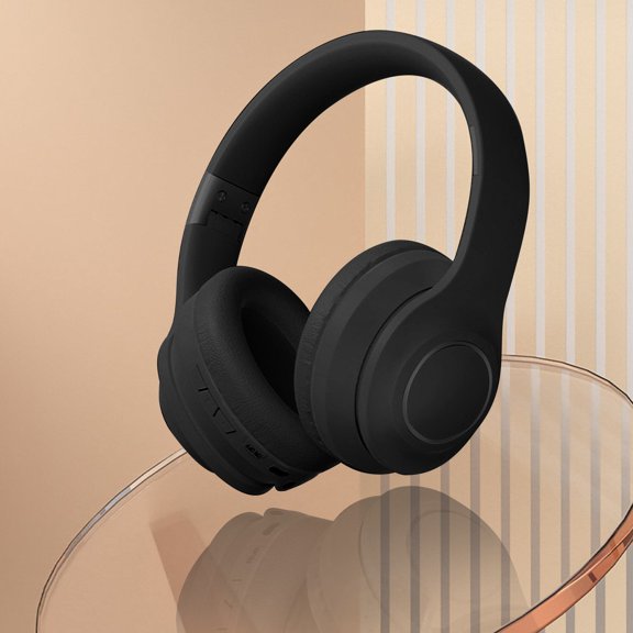 Wireless Headphones, Over-Ear Bluetooth Headset 180 Hours Battery Life, Bluetooth 5.3, AUX Audio Cable Support, Plug In Card Function, Noise Reduction Microphone, Gaming Music Streaming
