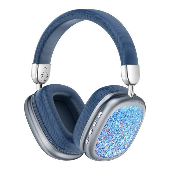 Wireless Headphones, Over-ear Headphones, Hi-Fi stereo Noise-cancelling Headphones, Suitable for Travel, Work, Sports and Games, Built-in Microphone, Large Battery For Long-Lasting, Suitable For