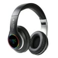 thumbnail image 1 of Wireless Headphones with LED Lights, Over-Ear Foldable Design, Bluetooth 5.0 with Long Playtime for Workouts and Calls, 1 of 9