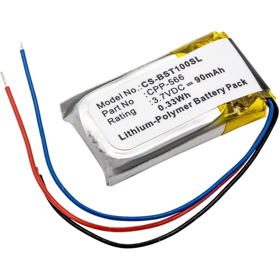 Wireless Headset Battery for Beats CPP-566 Powerbeats 2, Li-Polymer 90mAh NEW