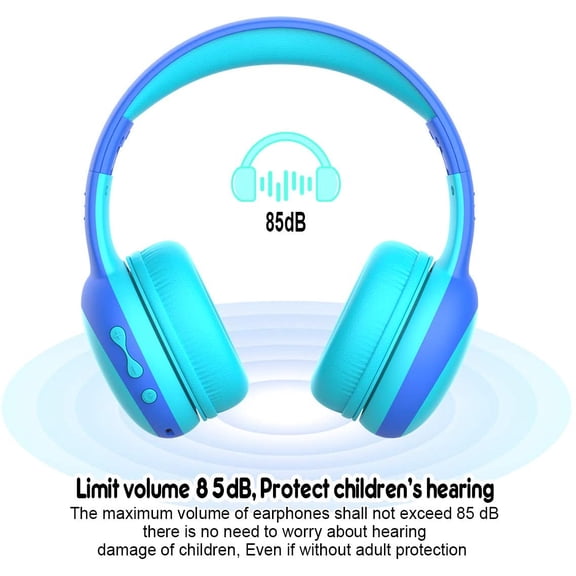 Wireless Headset Cat Ears LED Luminous Bluetooth Foldable Headset with Microphone