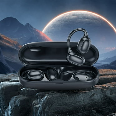 Wireless Headset, Hwkond Wireless Bluetooth Headphones WithHigh And Low Pitched Buit In Ear Mounted, Non In Ear Sports Earphones And Non In Ear Earphones, Black, Up to 60% Off