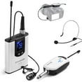 thumbnail image 1 of Wireless Headset Lavalier Microphone System -Alvoxcon Wireless Lapel Mic Best for IPhone, DSLR Camera, PA Speaker, Youtube, Podcast, Video Recording, Conference, Vlogging, Church, Interview,, 1 of 7