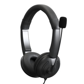 Wireless Headset with Mic, Bluetooth Headset with AI Noise Cancelling Microphone & Charging Base, 2.4GHz Wireless Headphones with USB Dongle for PC/Computer/Laptop/Remote Work/Call Center/Zoom