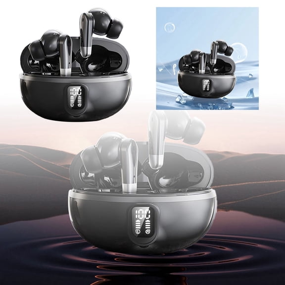 Wireless Headset Superior Audio Advanced Noise Cancellation Technology Long Lasting Battery Life Ergonomic Secure Fit For All Day Use