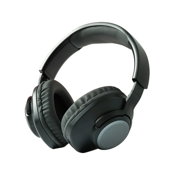 Wireless Headsets with Microphone - 55+ Playtime PC Bluetooth Headset and Multipoint Connect to Laptop Computer and Mobile - Wired or Wireless (Bluetooth or USB Dongle) Headphones,Black