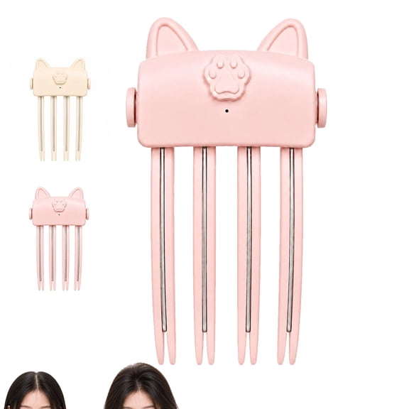 Wireless Heated Volumizing Root Lift Clip, Portable Hair Volume Clip, Root Lifter Comb