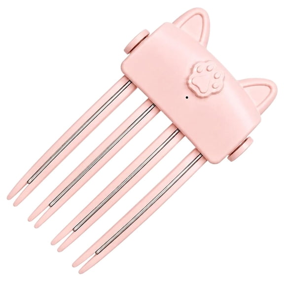 Wireless Heated Volumizing Root Lift Clip, Portable Travel Crown Lifting Volumizer Styling Tool, Type-C Rechargeable Quick Volume Comb with 2 Heat Settings