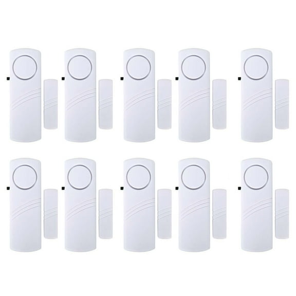 Wireless Home Security Alarm System DIY Kit: Magnetic Sensor, Guardian Protector, Window Glass Vibration Security Burglar Alarm for Homes, Cars, Sheds, Caravans, and Motorhomes