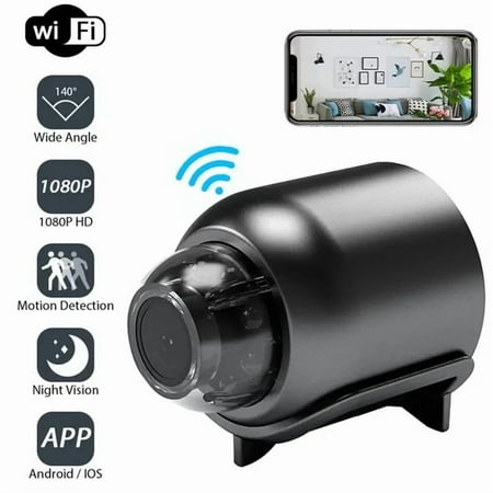 Wireless Home Security Camera, AI Motion Detection, 2-Way Audio, Cloud Storage - Remote Monitor via Smartphone App