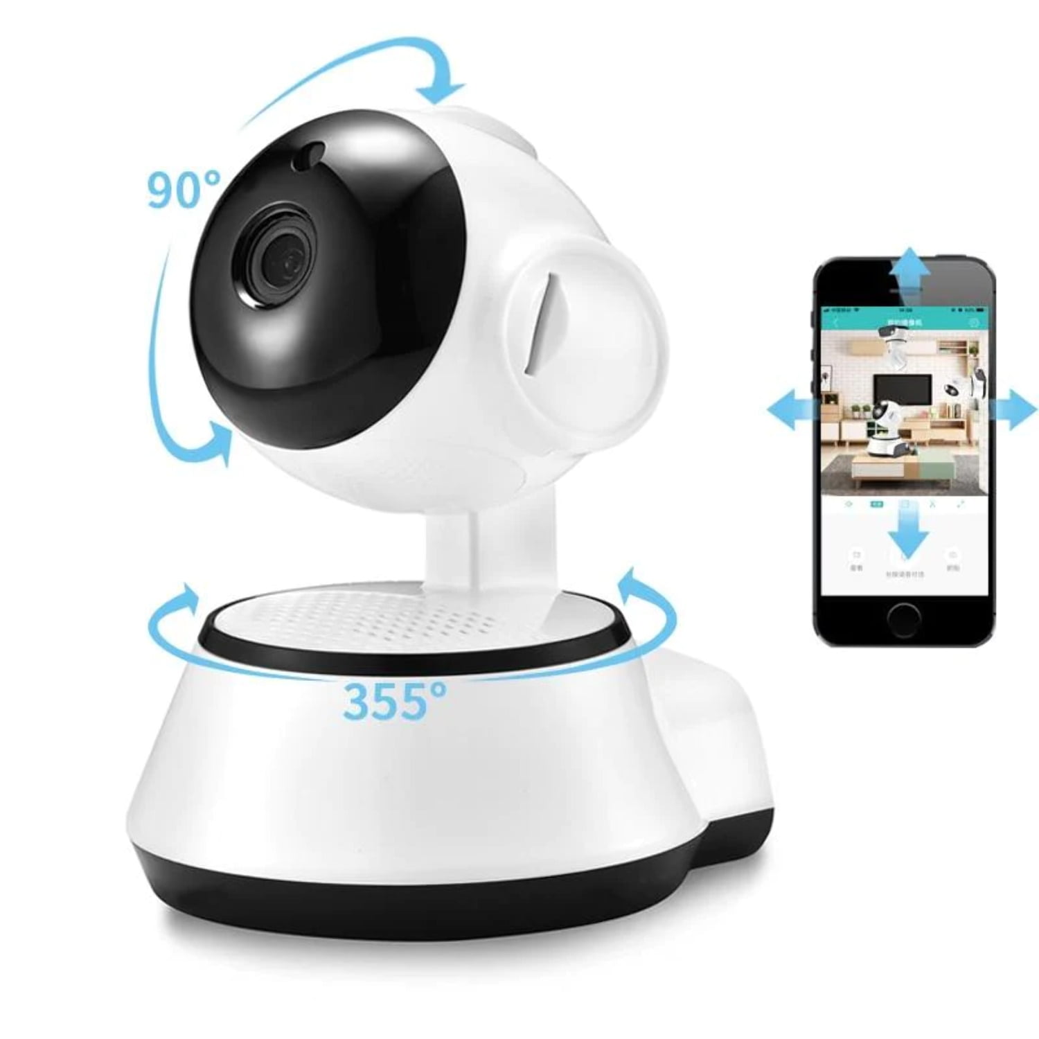 Wireless Home Security Camera WiFi Camera Audio Surveillance Baby Monitor CCTV