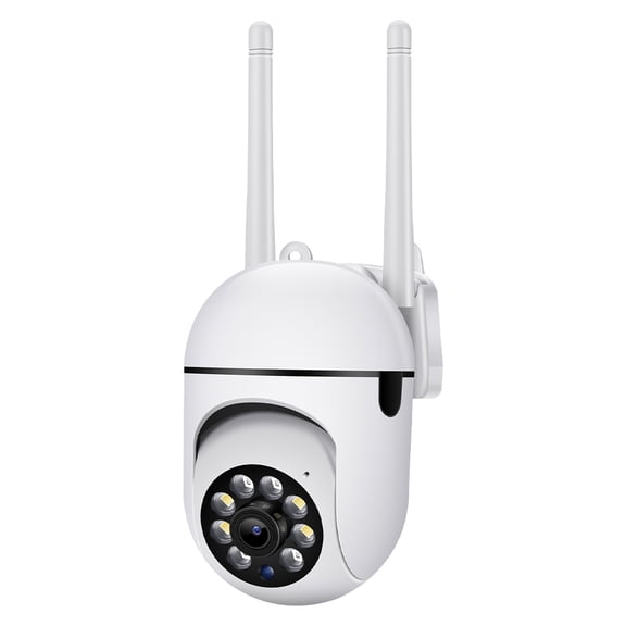 Wireless Home Security IP Camera, 180 Flip, IR Night Vision, Motion Tracking, Two-Way Audio, Remote View, Support 128GB TF Card, for Home & Pet Monitoring
